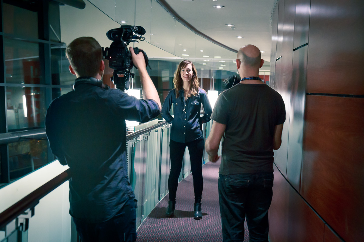 Gillian Glover in interview