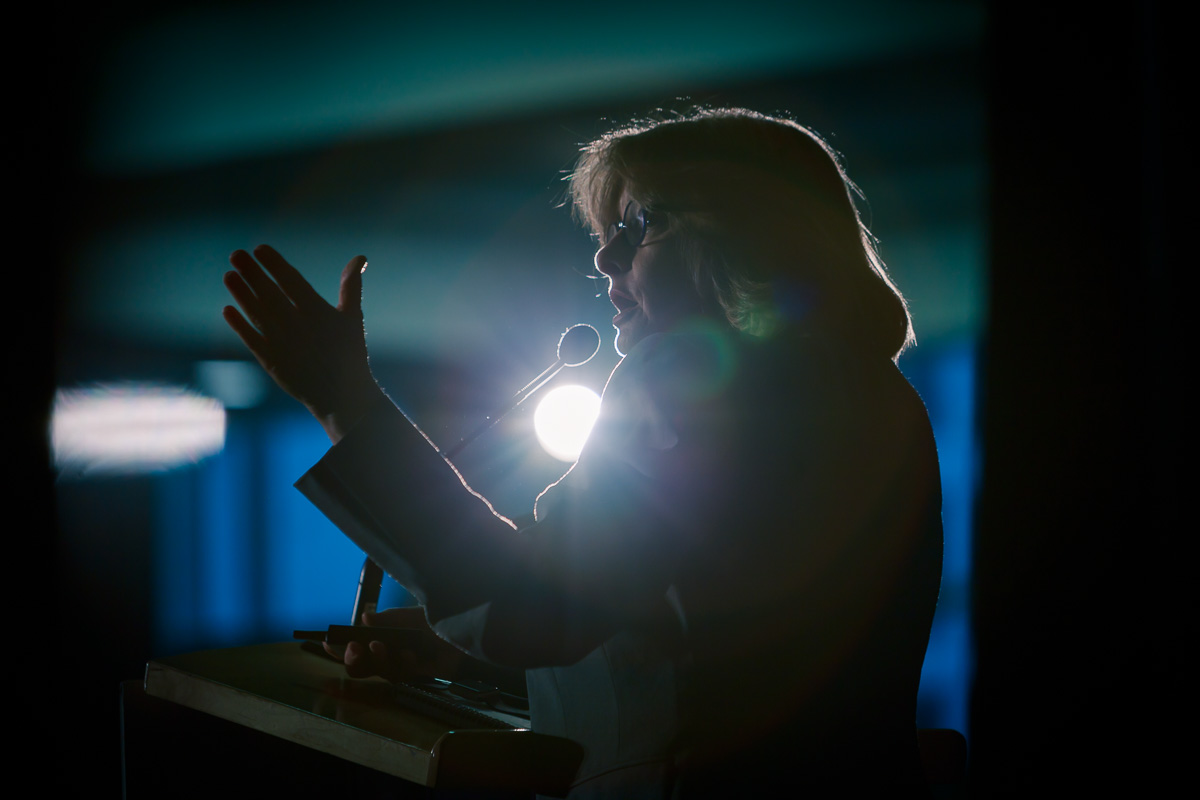 keynote speaker at conference